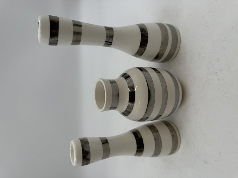 Kahler- 2 stk lystaker+ blomstervase
