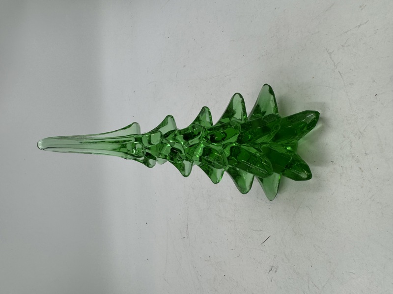 Eldre Juletre i glass