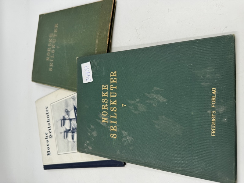 3 gml bøker om seolskuter