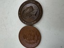 2 Medaljer 1877 og 1887