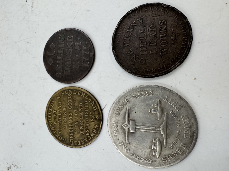 4 gml mynter bla 1825,1812,1771