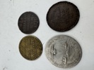 4 gml mynter bla 1825,1812,1771