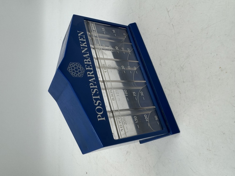 Sparbøsse Postsparebanken 