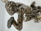 Gamel gedigen sølvaktig Jesus/ gudefigur?