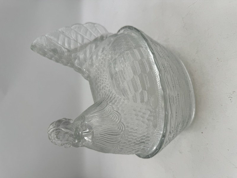 Stor Egghøne i glass