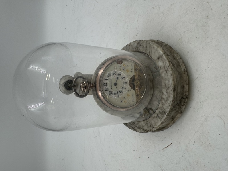 Hebdomas Lommeur fra tidlig 1900 med en 8 dagers urverk
