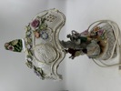 Nydelig Håndmalt bordlampe