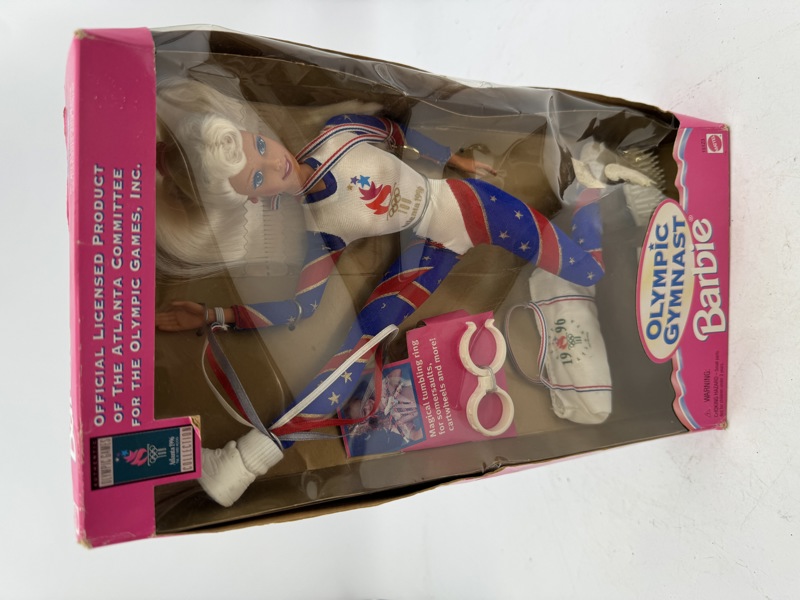 Barbie Dukke sommer OL 1996 Atlanta i org eske