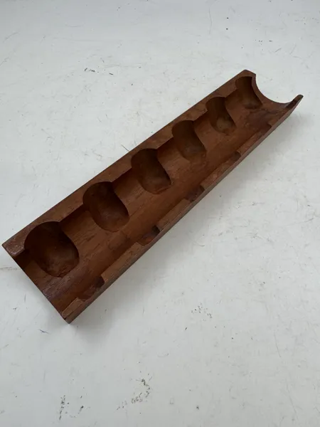 Pipestativ i teak 
