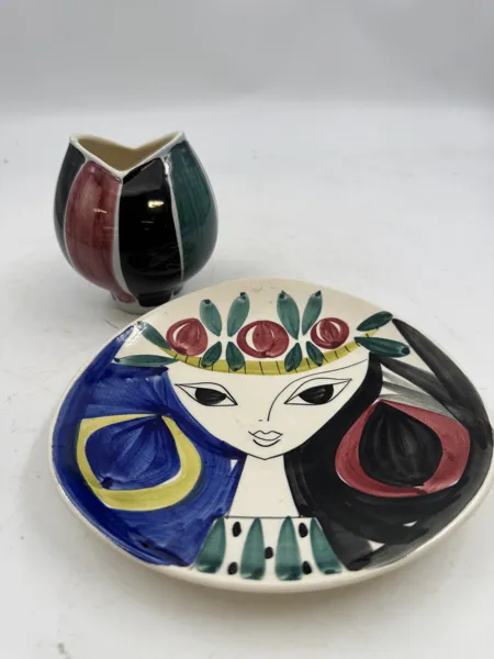 Stavflint - Inger Waage Platte + Vase