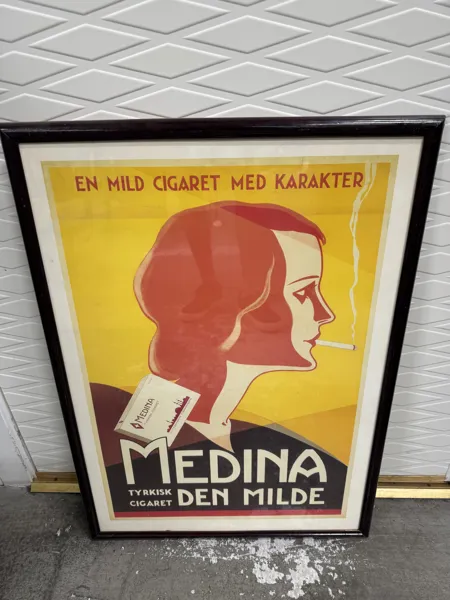Medina plakat ant slutten på 1900 tallet