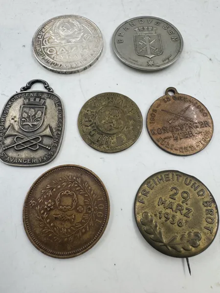 7 gml medaljer