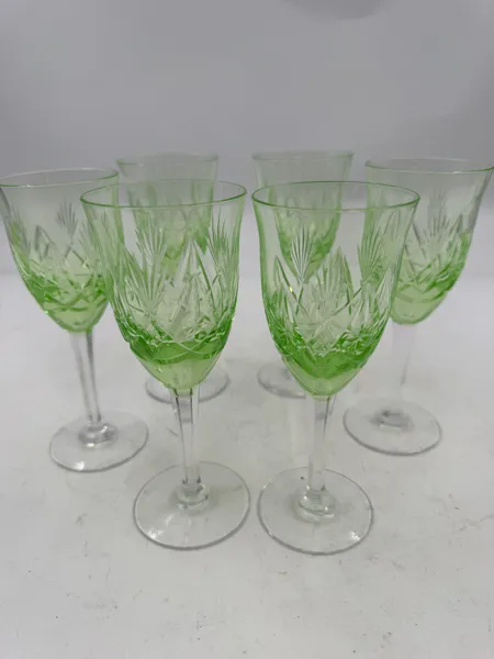 6 stk Likørglass Uran 