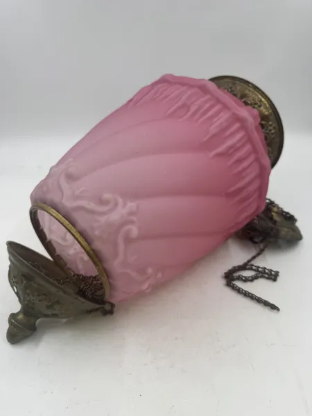 Gammel Rosa Måneskinnslampe