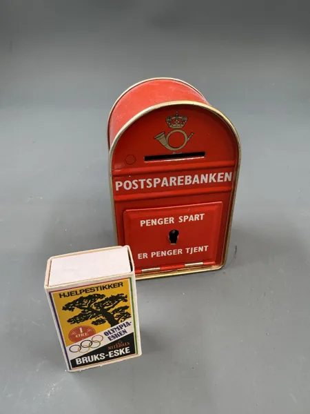 Sparrebøsse Postsparebanken 