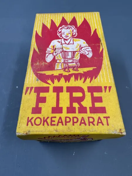 Liten ubrukt primus i org eske 