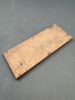 Gmlt skilt m/ glass fra 30-40 tallet