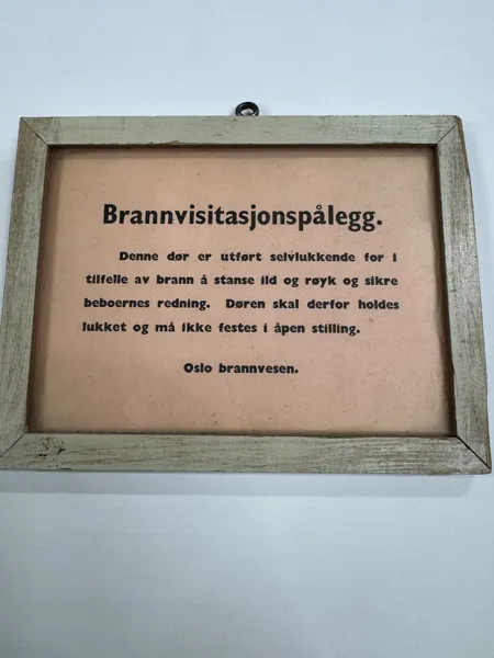 Gml brann plakat 50 tall