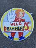 Nydelig gml drammens is skilt  50-60 tallet
