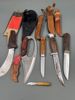 Lott med 5 stk diverse kniver.