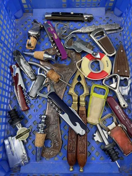 Flott Lott m/ kniver, opptrekkere, etc