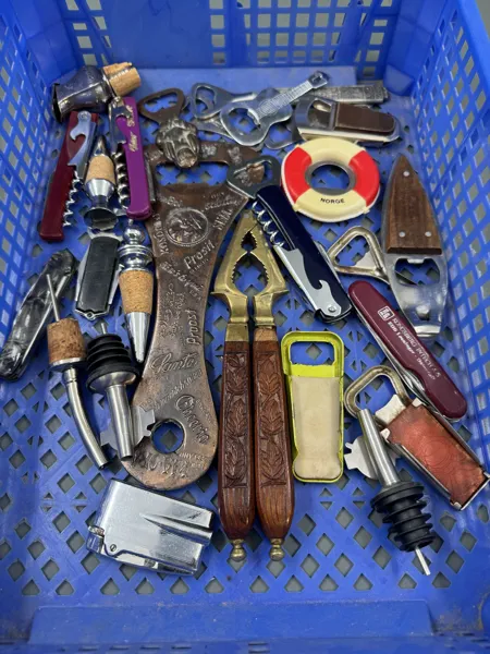 Flott Lott m/ kniver, opptrekkere, etc