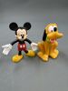 2 figurer Mikke mus + pluto