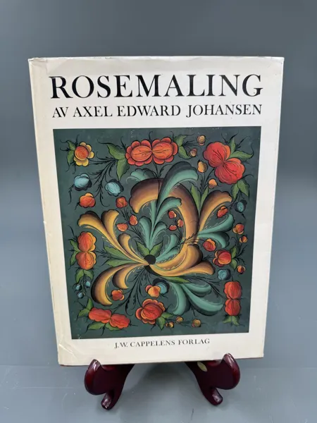 Bok- Rosemaling av Axel Edward Johansen