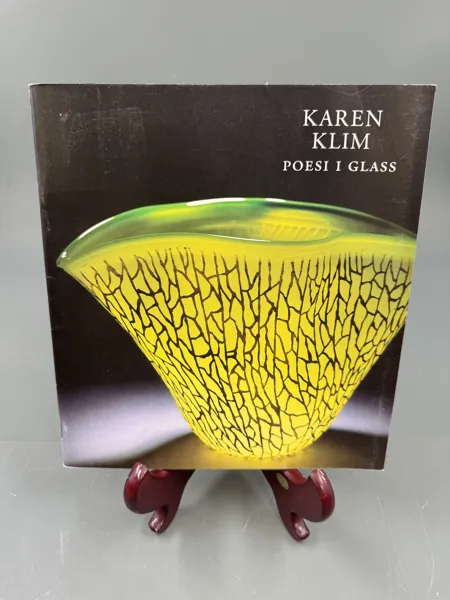 Hefte/ Bok- Karen Klim Poesi i glass