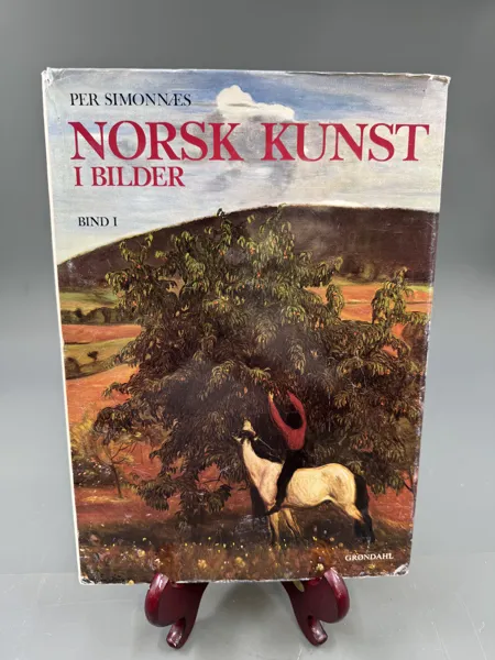 Bok- Per Simonæs Norsk Kunst i bilder bind 1