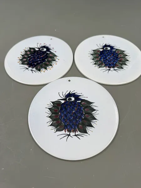 Royal Copenhagen 3 stk platter