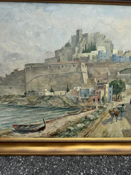 Olje på Lerret Olaf Willums ( 1886- 1967)