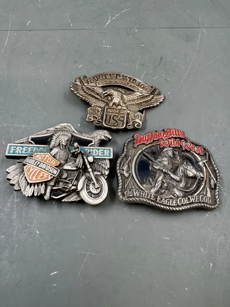 3 Vintage beltespenner