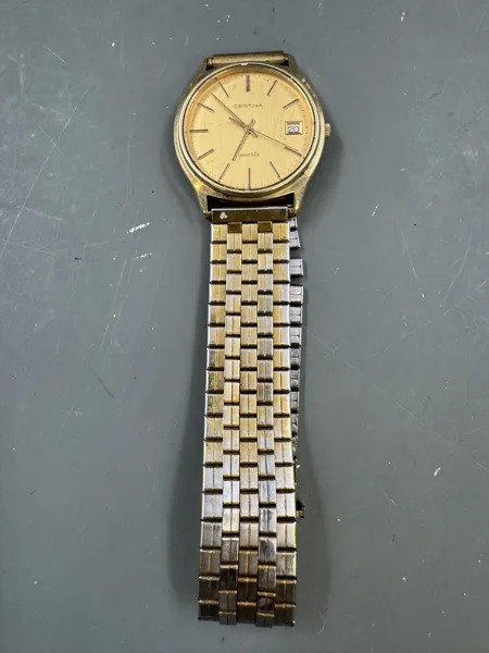 Vintage Certina Quartz armbåndsur