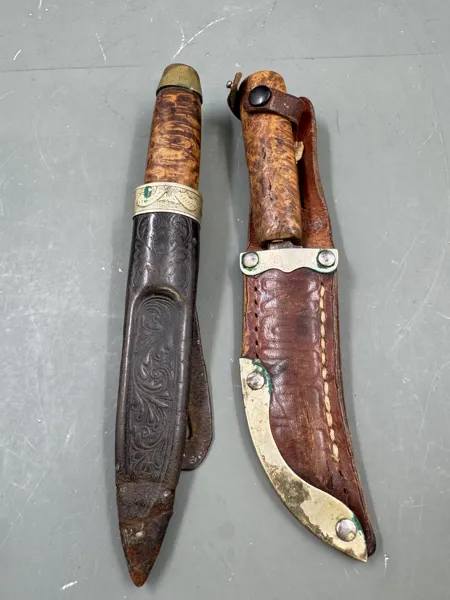 2 stk Slirekniv med slir