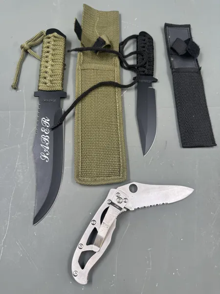 3 stk Kniver
