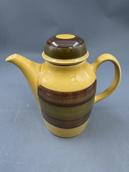 Stav - Vintage okergul Kaffe/tekanne