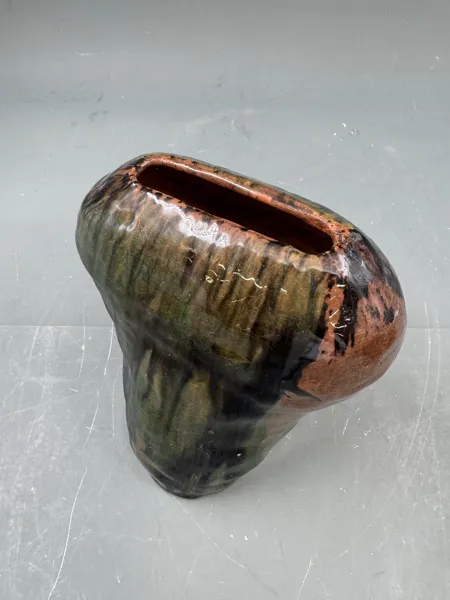 Keramikk vase merket Arvid