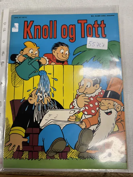 Tegneserie- Knoll og Tott