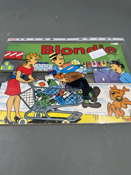 Tegneserie- Blondie 