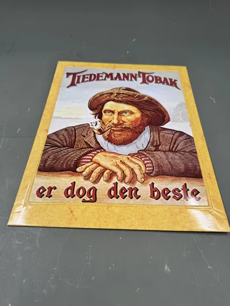 Tiedemans skilt fra 80 tallet