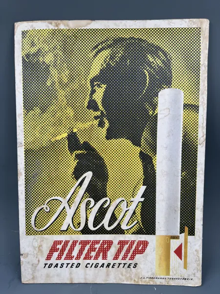 Tiedemanns plakat 50 tallet ascot