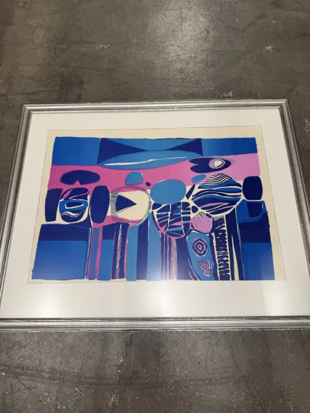 Serigrafi Gunnar S Gundersen ( 1921- 1983)