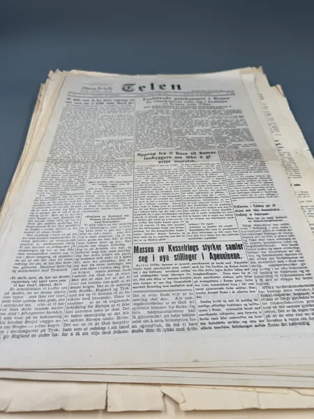 Lott aviser Tele fra krigen (1944)