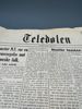 Div aviser teledølen fra 1945
