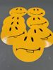 Lott- 8 stk klistermerker smil 80 tallet