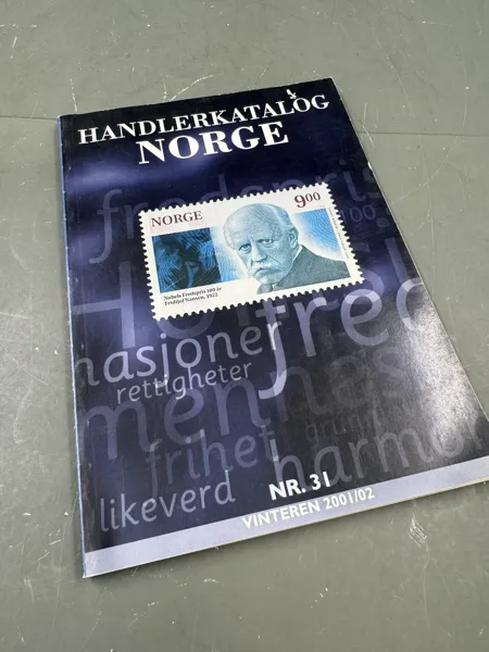Bok Handelskatalog Norge  nr 31 viteren 2001/02