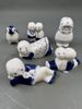 PP- Lott 6 stk figurer