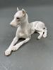 Vintage Porselensfigur liggende Grand Danois