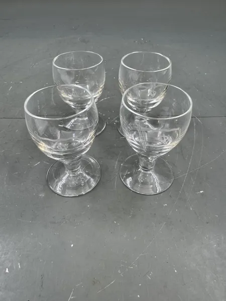Lott- 4 snaps glass OLsen og Vgelstad oslo 